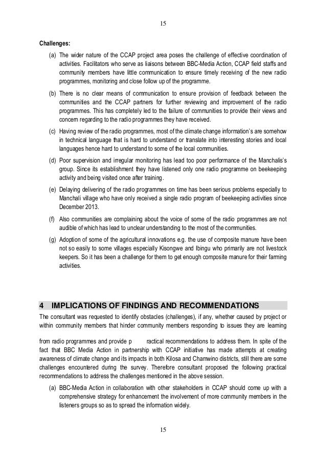 Final report radio programccap steper consulting co. ltd