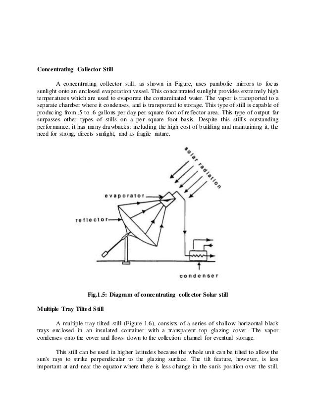 Solar Water Purifier Final Report
