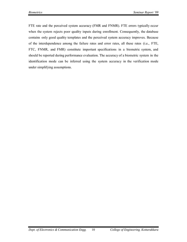 Final Report Biometrics