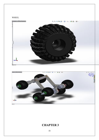 Smars Rocker Bogie Rocker bogie mechanism (mars rover) final year mini project final ...