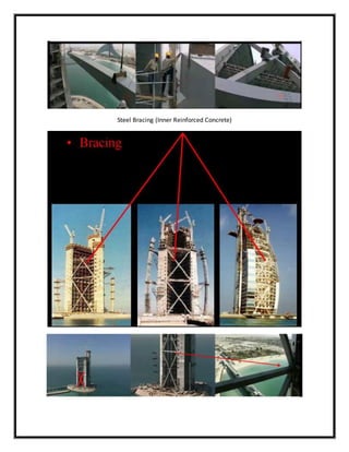 Steel Bracing (Inner Reinforced Concrete)
 