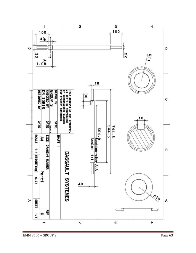 introduction, drawing, calculation for winch design PDF