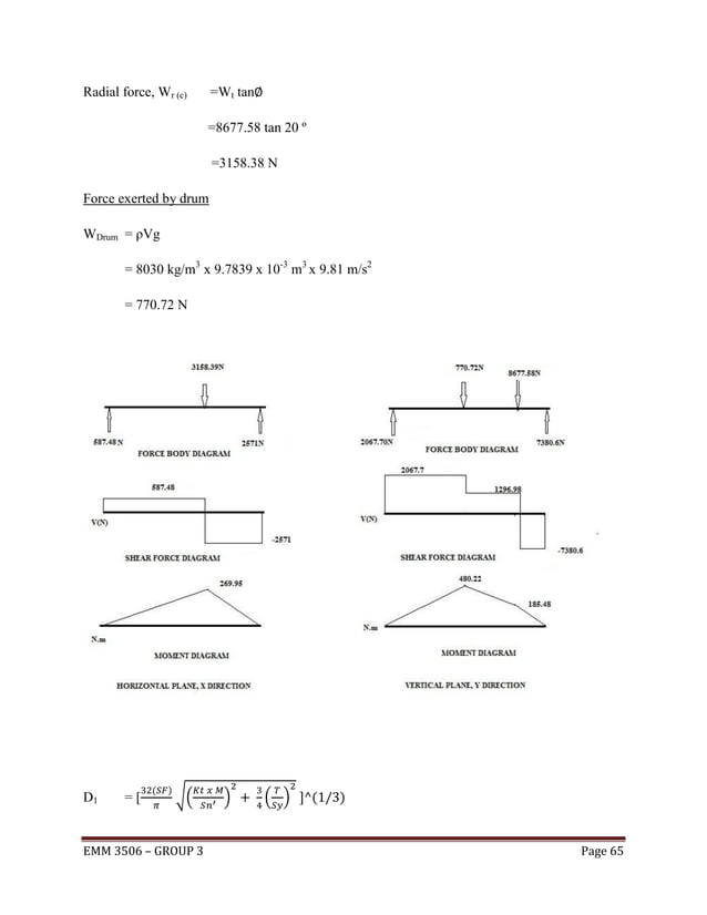 introduction, drawing, calculation for winch design PDF
