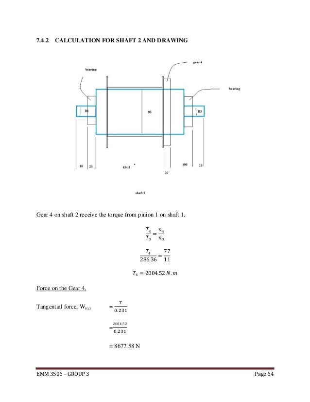 introduction, drawing, calculation for winch design
