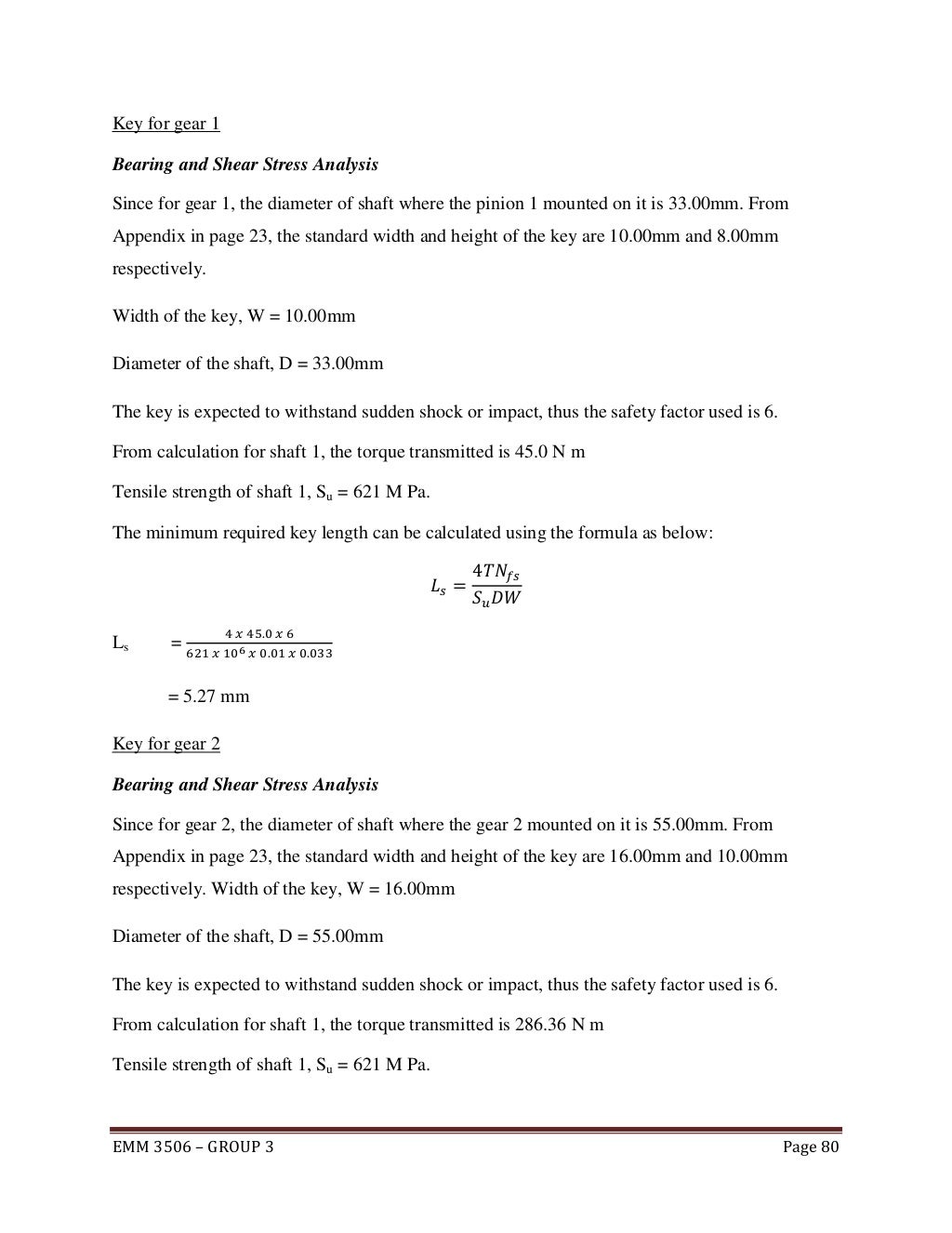 introduction, drawing, calculation for winch design