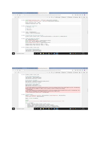 Final report for credit card faud dect Python Project report | PDF