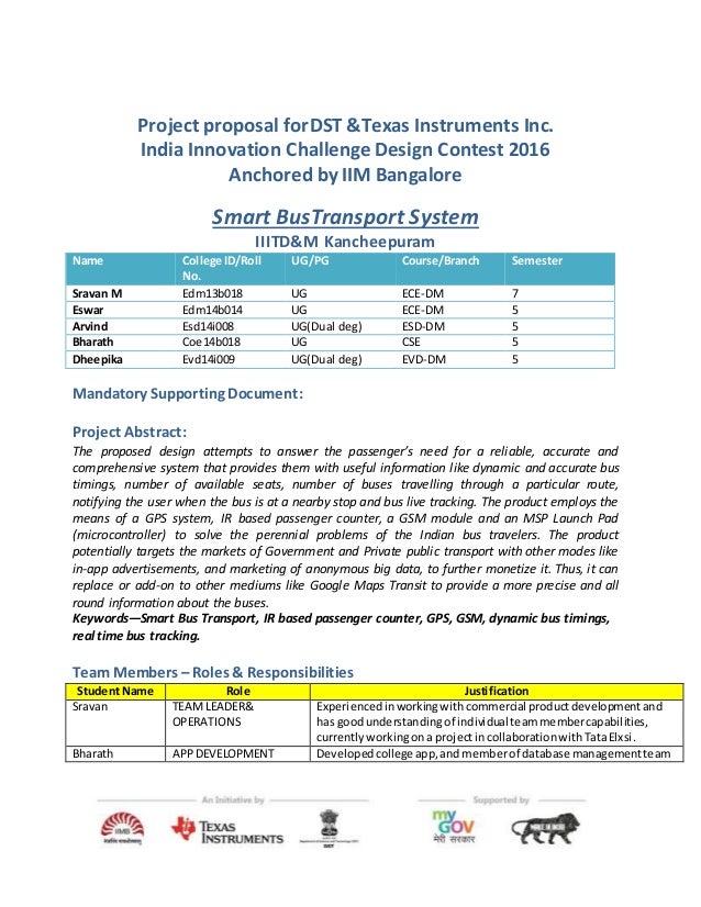 introduction of smart bus