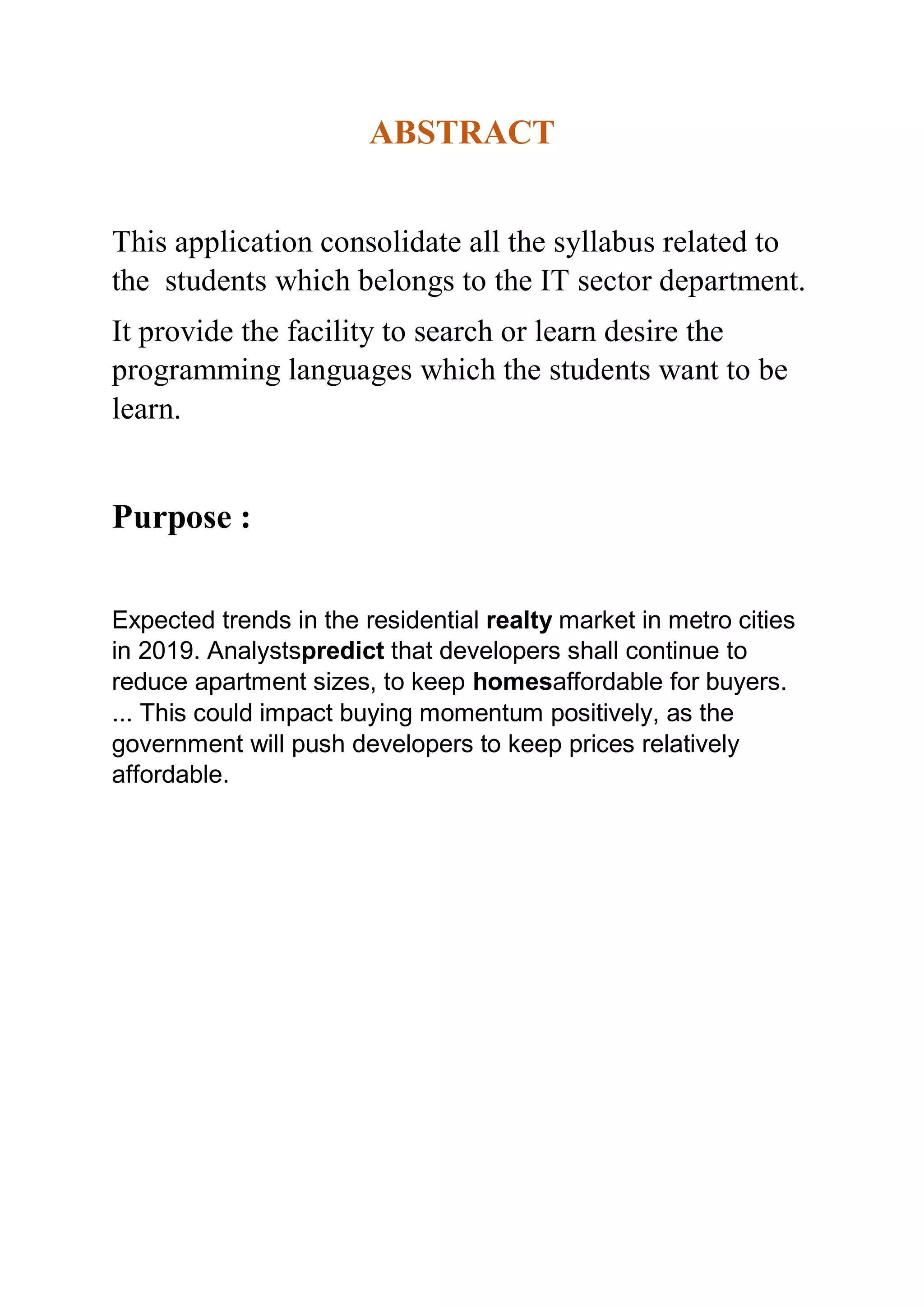 Final report housing Python Project report | PDF