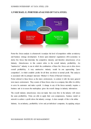 Final report in working capital management of tata steel ltd. | DOCX