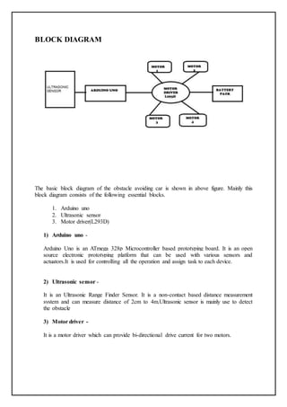 Final report obstacle avoiding roboat | DOCX