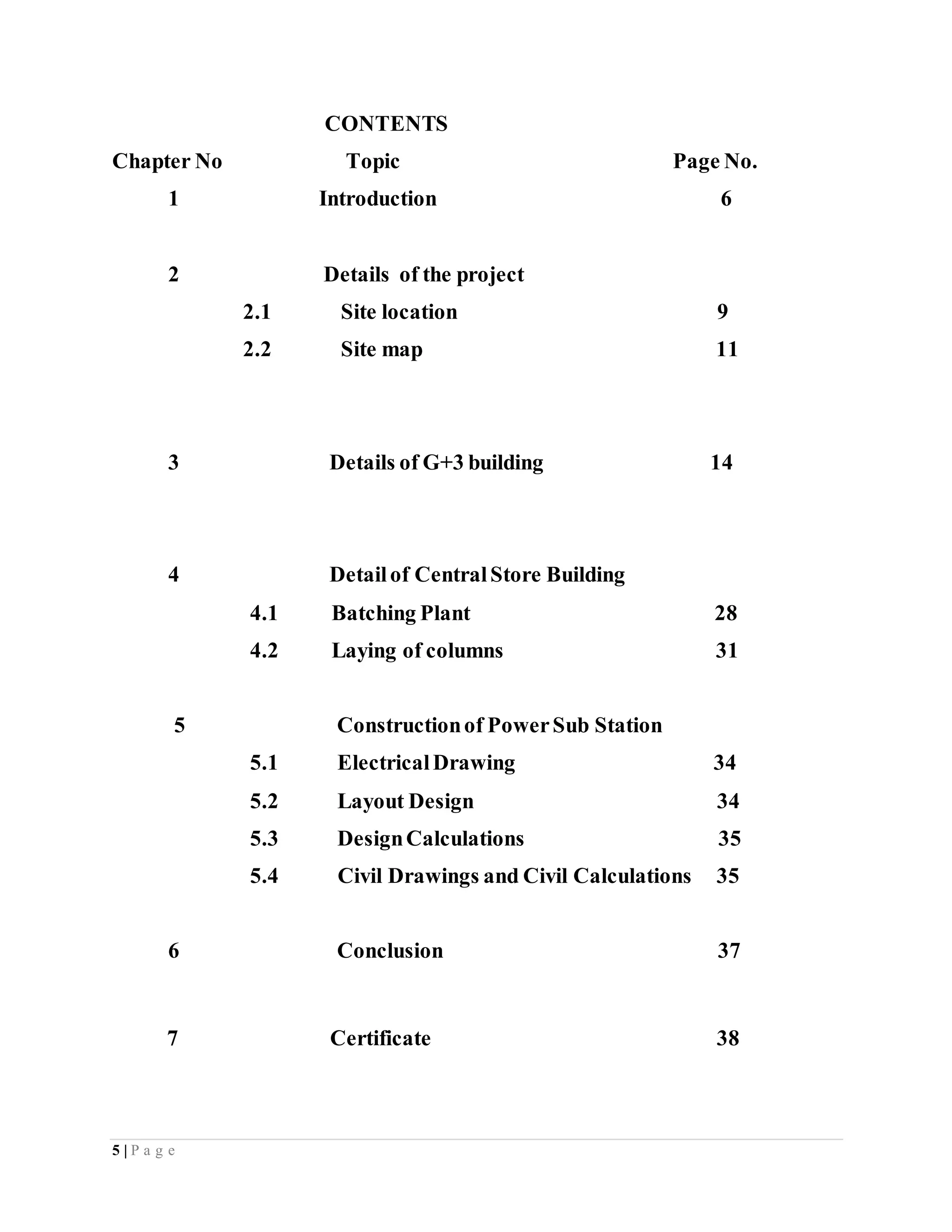 CIVIL ENGINEERING INTERNSHIP REPORT PPT DOWNLOAD visual data 7