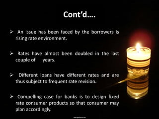 Products and Services of  commercial Banks 