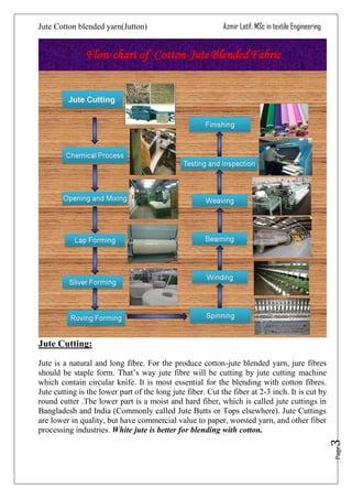 Jutton Jute cotton blended yarn( juton) | PDF