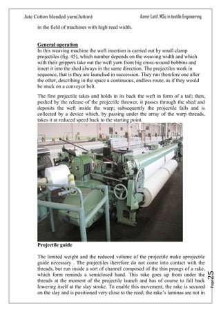 jute cotton blended yarn