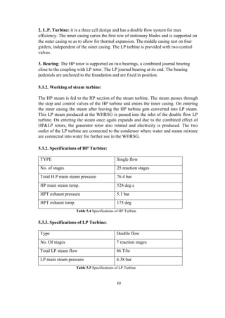 Lp Rotor Inner Inner Casing Final report on ntpc faridabad | PDF