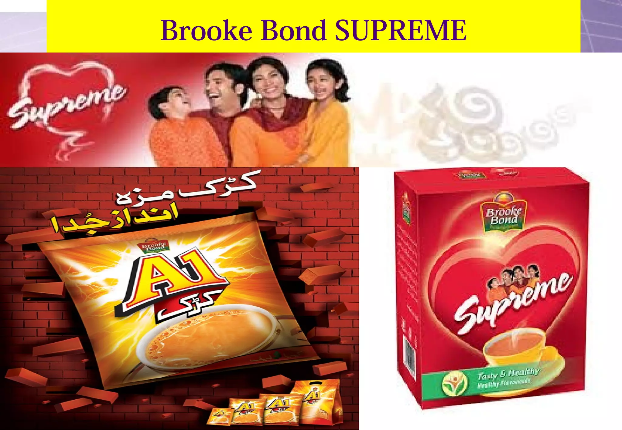 Brooke Bond SUPREME 
 