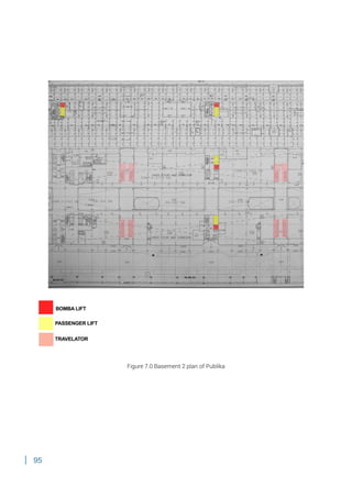 95
Figure 7.0 Basement 2 plan of Publika
 