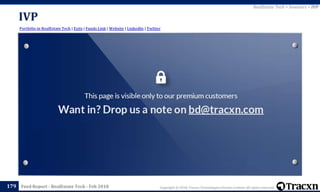 Copyright © 2018, Tracxn Technologies Private Limited. All rights reserved.Feed Report - RealEstate Tech - Feb 2018
IVP
179
Portfolio in RealEstate Tech | Exits | Funds Link | Website | LinkedIn | Twitter
RealEstate Tech > Investors > IVP
 