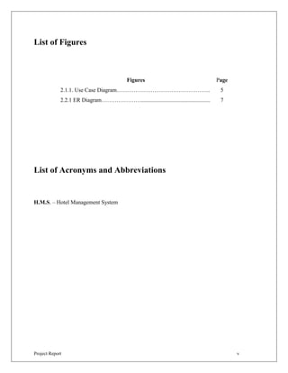 Hotel Management System Final Report