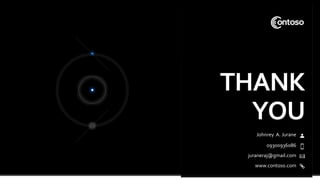 THANK
YOU
Johnrey A. Jurane
09300936086
juraneraj@gmail.com
www.contoso.com
 