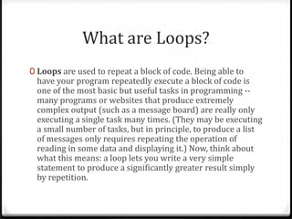 Programming - Marla Fuentes | PPTX