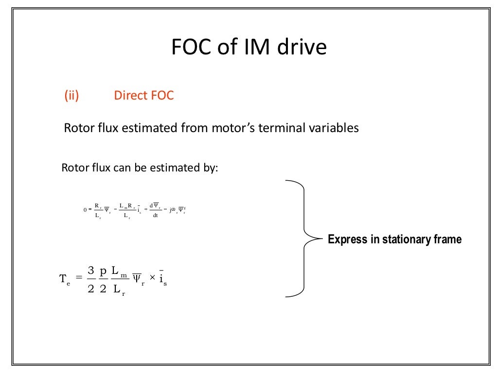 Direct torque control method