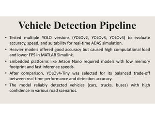 Real Time Lane and Obstacle Detection Systems | PDF