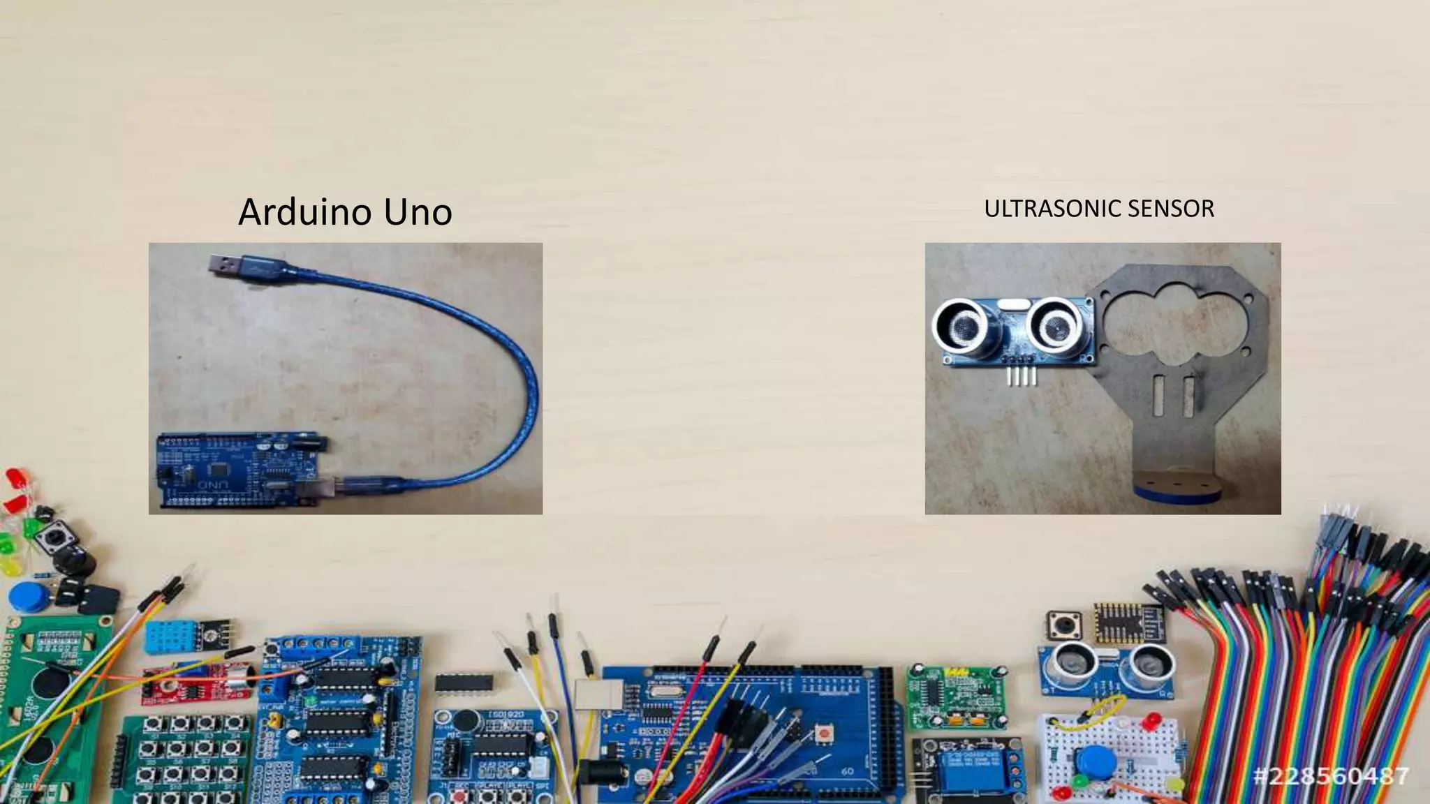 Arduino Uno ULTRASONIC SENSOR 