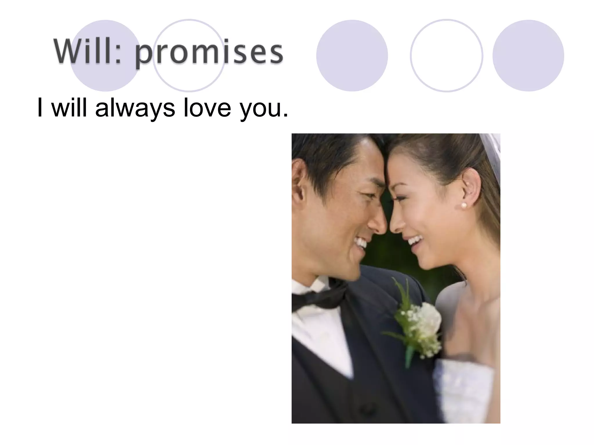 I will always love you. 