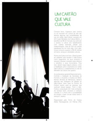 Revista do MinC - Cultura Viva 10 Anos