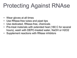 RNA isolation methods