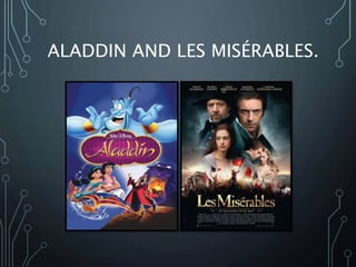ALADDIN AND LES MISÉRABLES.
 