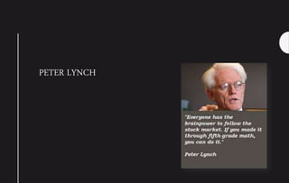 PETER LYNCH
 