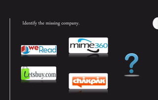 Identify the missing company.
 