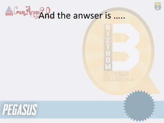 And the anwser is …..
 