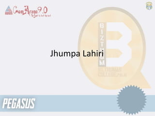 Jhumpa Lahiri
 