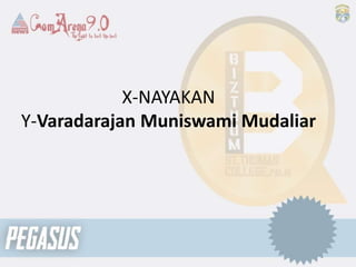 X-NAYAKAN
Y-Varadarajan Muniswami Mudaliar
 