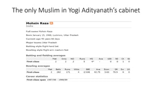 The only Muslim in Yogi Adityanath’s cabinet
 