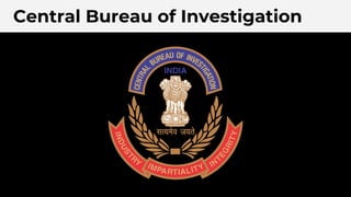 Central Bureau of Investigation
 