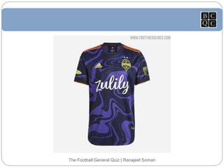 The Football General Quiz | Ranajeet Soman
 