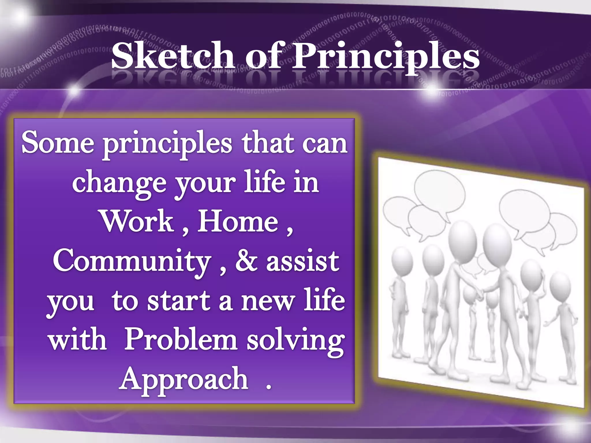 Sketch of Principles