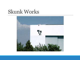 Skunk Works

 
