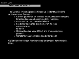 Final Secret Lure Presentation