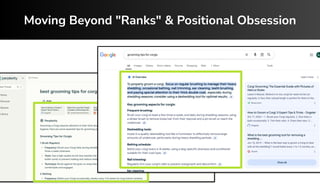 Moving Beyond "Ranks" & Positional Obsession
 