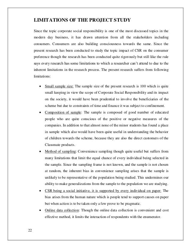 Research proposal on corporate social responsibility
