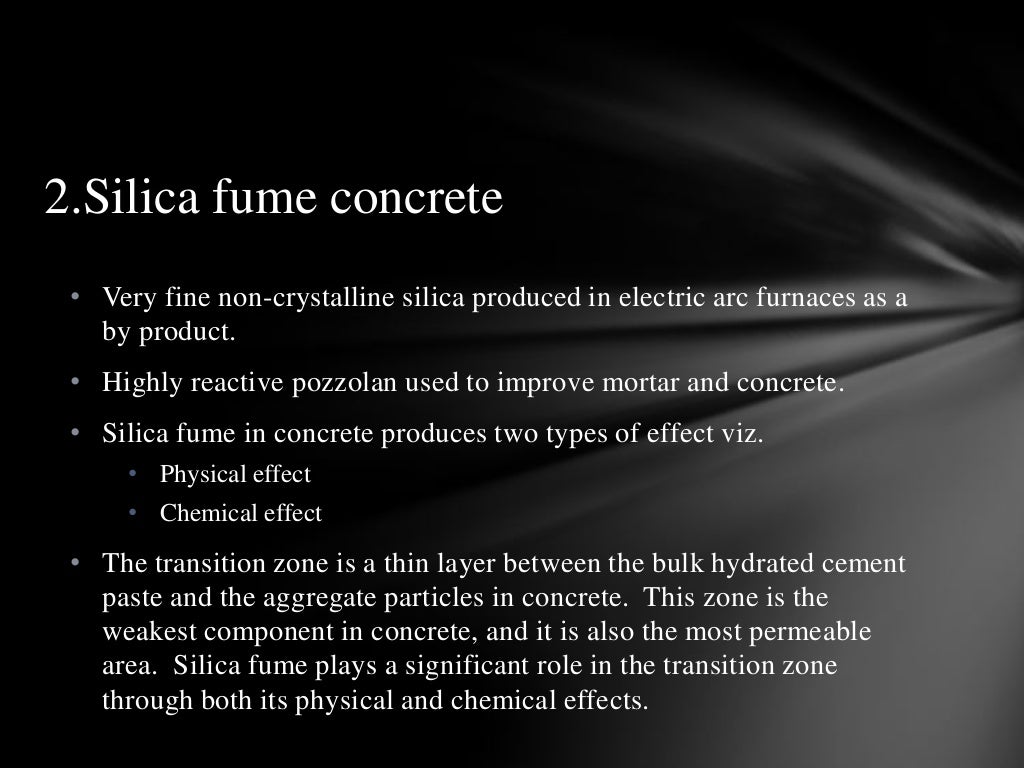 special types of concrete