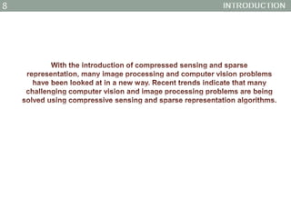 Introduction to Compressive Sensing (Compressed Sensing) | PPTX