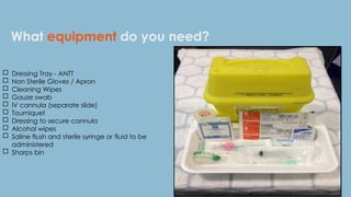 IV CANNULATION , BLADDER CATHERIZATION , INTRODUCTION TO CENTRAL LINES ...