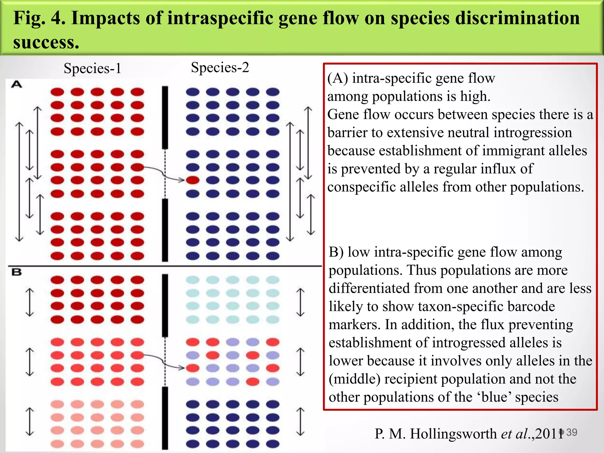 DNA Barcoding and its application in species identification | PPTX