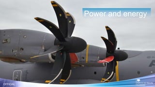 OFFICIAL
Power and energy
 